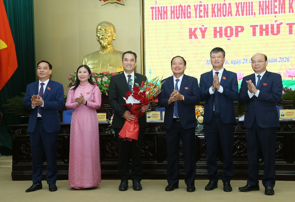 Đồng chí Phạm Bảo Sơn được bầu giữ chức Phó Chủ tịch UBND tỉnh Hưng Yên, nhiệm kỳ 2026 - 2031
