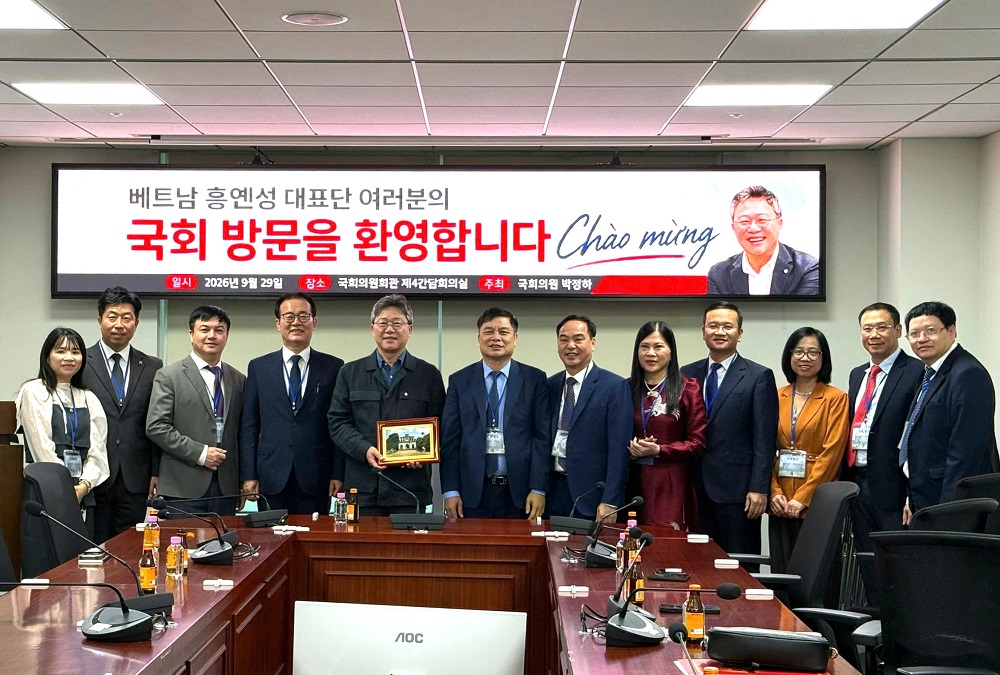 Hưng Yên mở rộng không gian hợp tác với các đối tác Hàn Quốc trong lĩnh vực y tế, giáo dục và khoa học - công nghệ