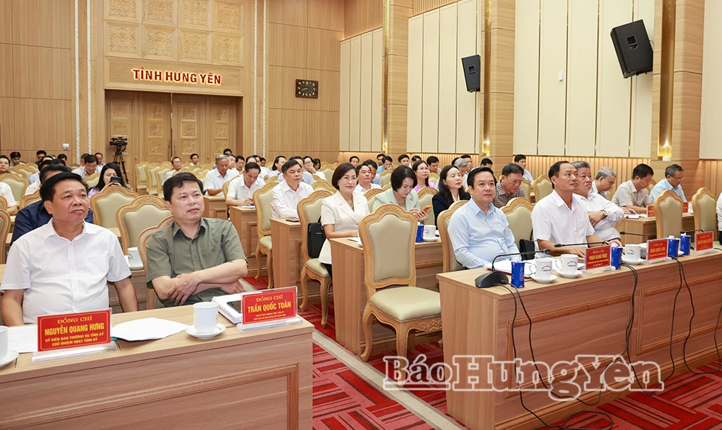 Hội nghị Ban Chấp hành Đảng bộ tỉnh khóa I, nhiệm kỳ 2025 - 2030